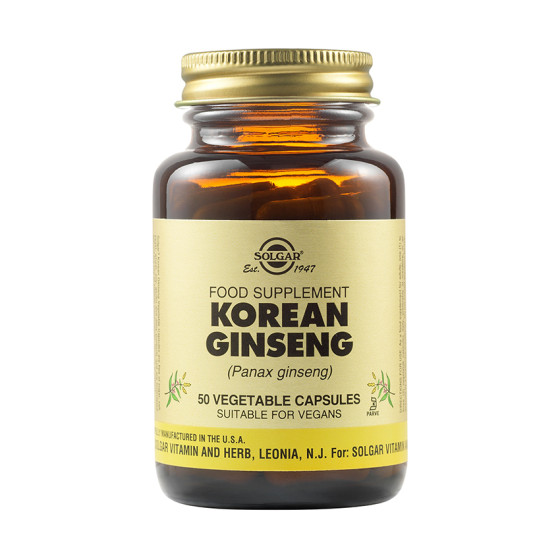 Solgar Ginseng Korean 520mg - 50 vegan caps
